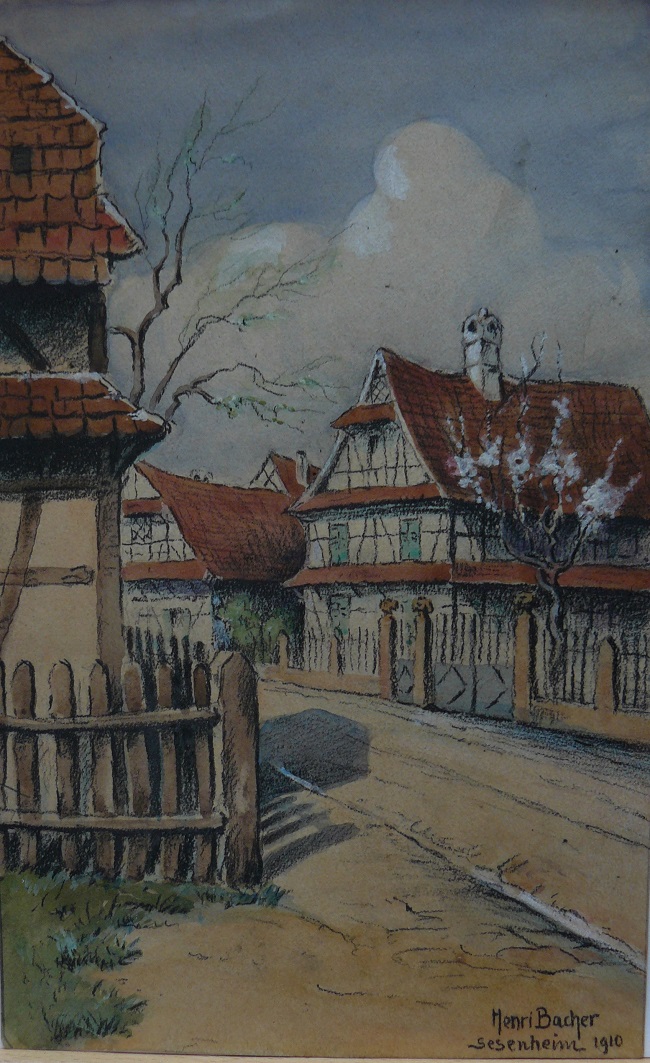 Artistes Peintres Alsaciens De Jadis Et De Naguère